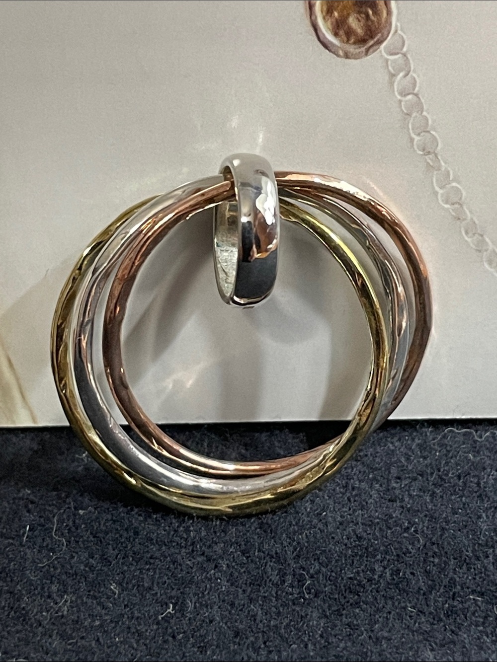 Opulenza Tri Color Pendant